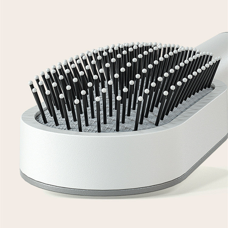 Self-Cleaning Hair Brush – Airbag Scalp Massage & Anti-Static Detangling Comb